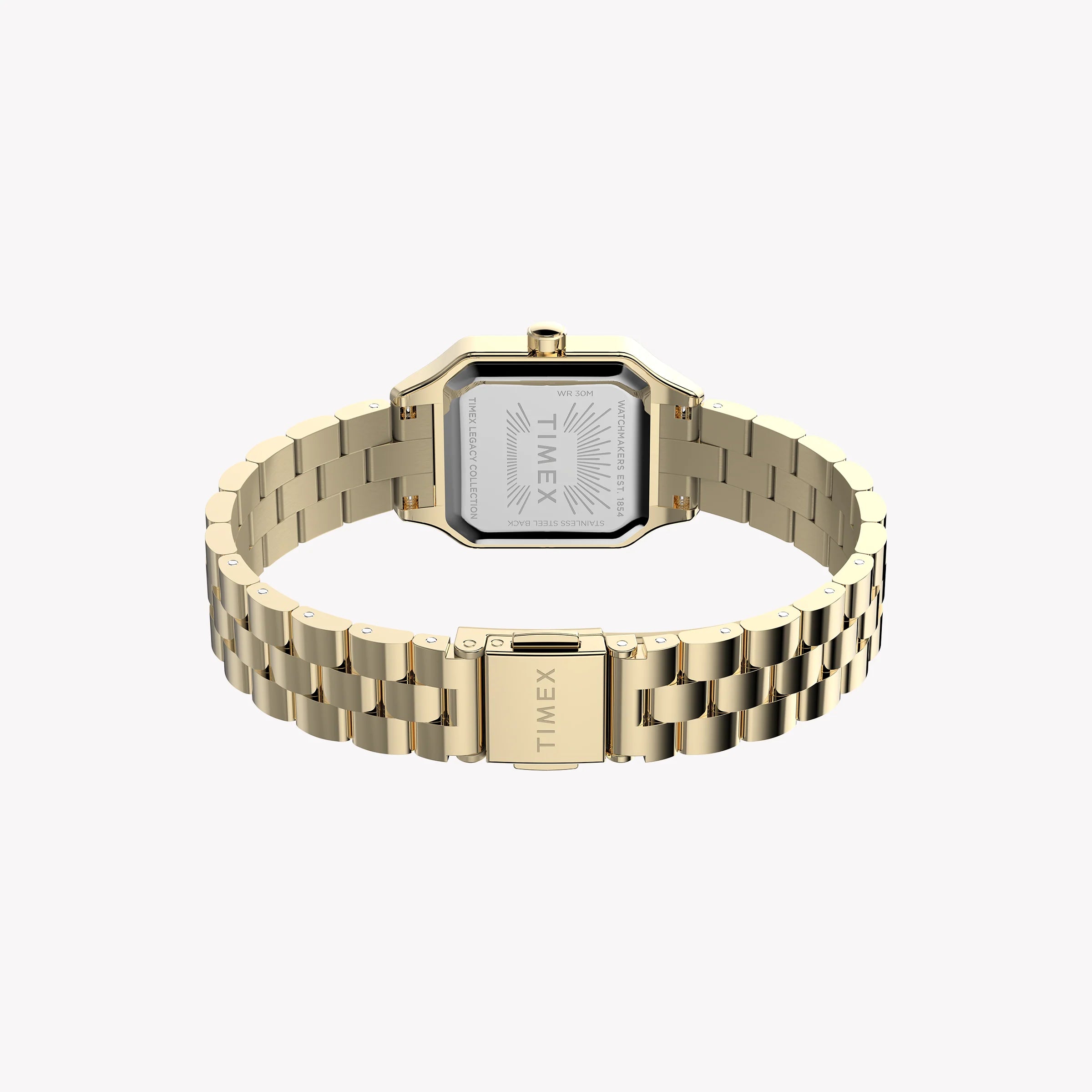 Addison Gold-Tone Case & Bracelet White Dial TW2Y23700 | Stylish Watch
